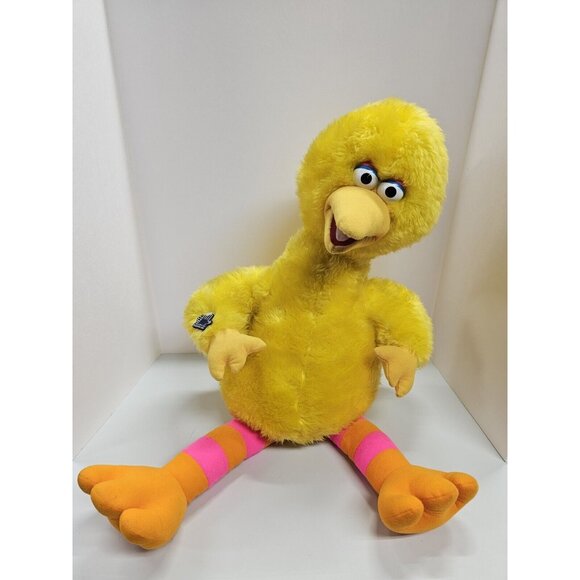 Vintage Applause Big Bird Plush 32" Sesame Street Plush Large Sits up - Picture 1 of 14